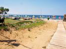 platanias beach view from hotel